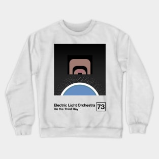 ELO On The Third Day / Minimalist Style Graphic Artwork Design Crewneck Sweatshirt